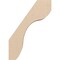 Ekena Millwork 3-inch W x 10-inch D x 14-inch H Stanfield Rough Cedar Woodgrain TimberThane Knee Brace, Primed BRCUR03X10X14STARCPR - alternate 4
